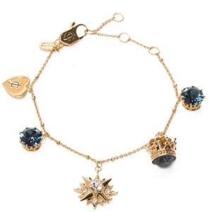 Juicy Couture Her Majesty Luxe Wishes Charm Bracelet